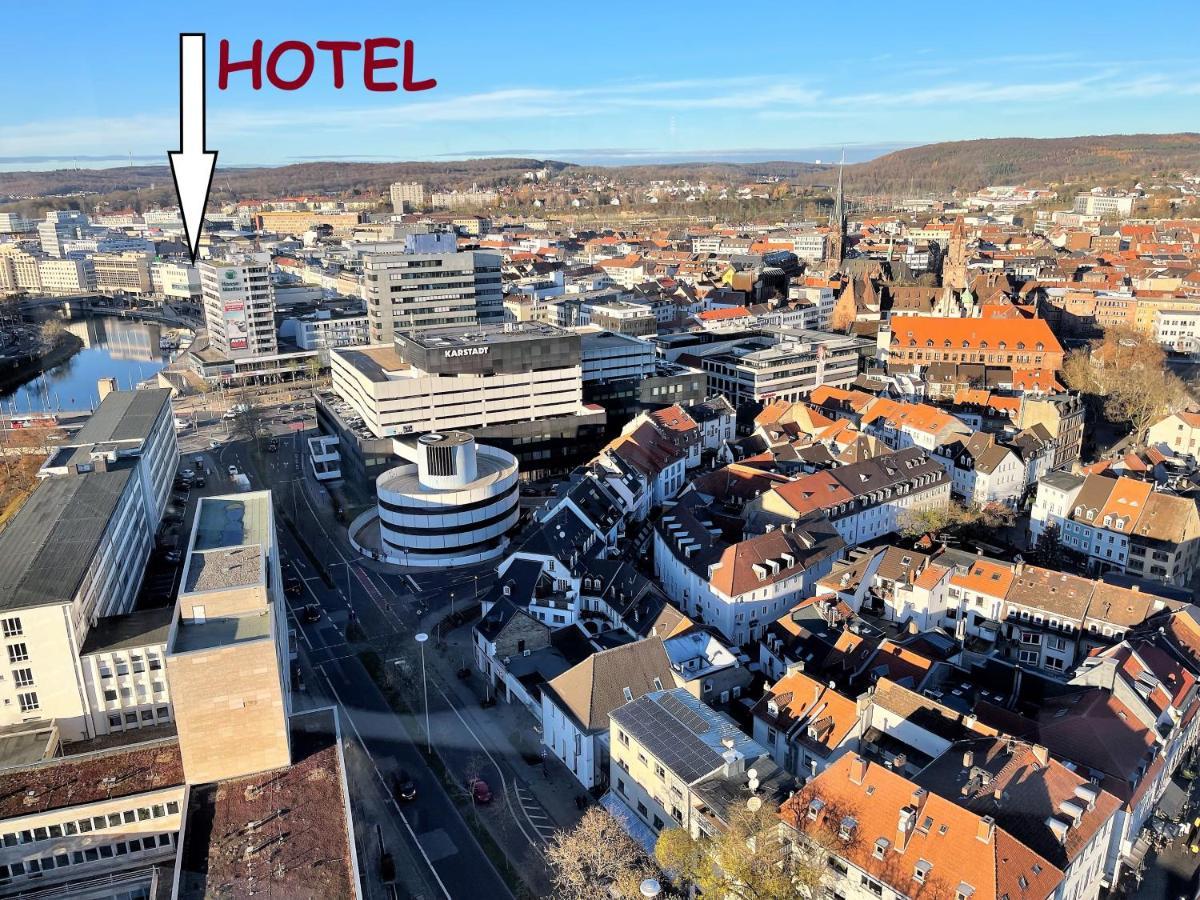 Hotel Stadt Hamburg Am Fluss Саарбрюккен Экстерьер фото