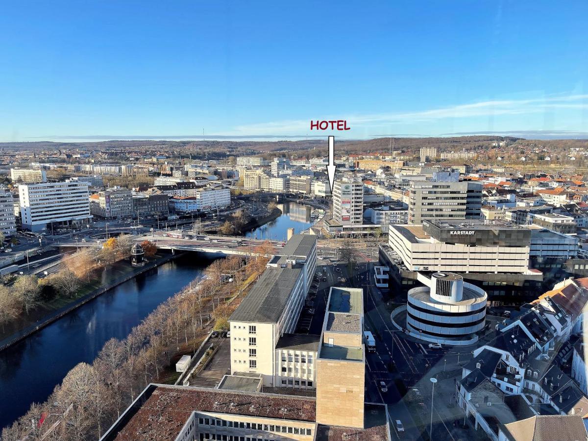 Hotel Stadt Hamburg Am Fluss Саарбрюккен Экстерьер фото